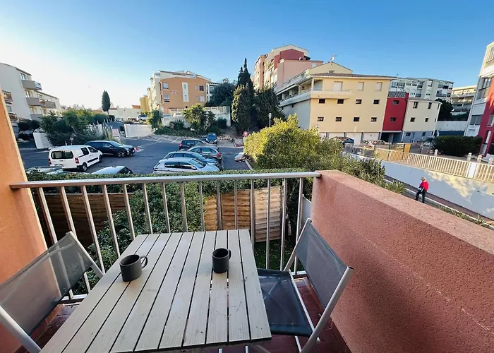 Appt 2 Couchages Cap D'agde Ct120-1037 * アグド